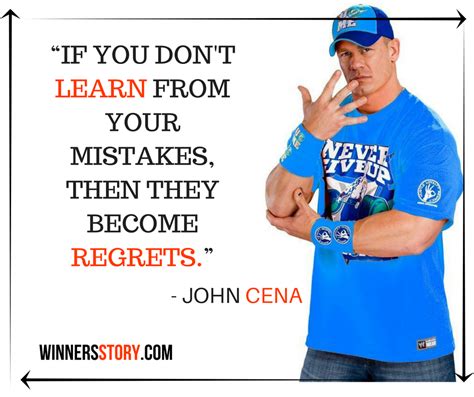 100 john cena famous sayings, quotes and quotation. Quotes (With images) | John cena quotes, John cena, Success quotes