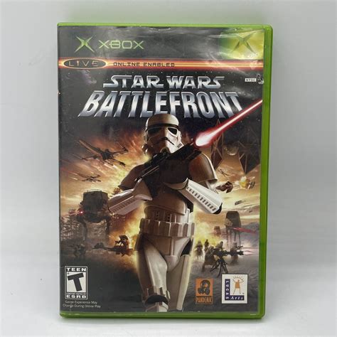 Star Wars Battlefront Xbox 2004 Complete In Box W Manual Tested And