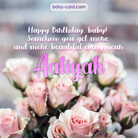 Birthday Images For Aaliyah 💐 — Free Happy Bday Pictures And Photos