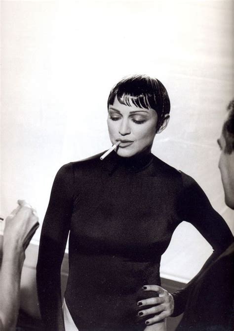 Madonna harpers bazaar may 1994 martha graham. Madonna | Black hair