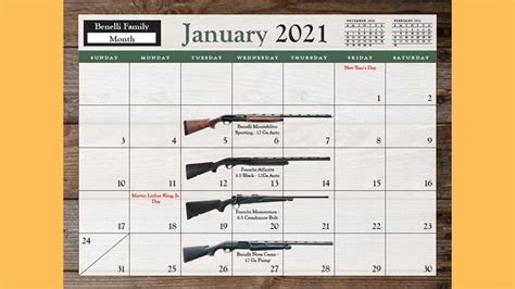 northern  england gun calendar raffle