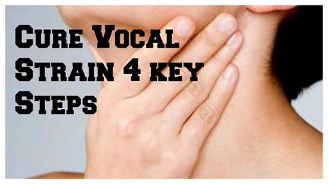 how to cure vocal strain 4 keys steps blog 2 youtube