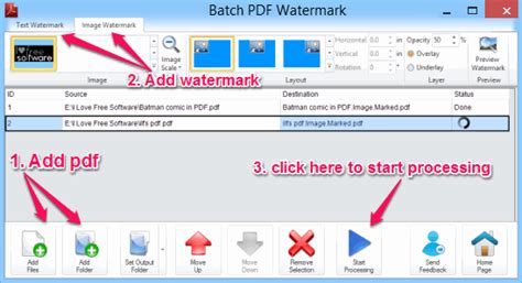 5 Free Software To Add Watermark To Pdf Files
