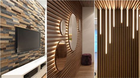 New Wooden Wall Decorating Ideas 2022 Modern Living Room Wall