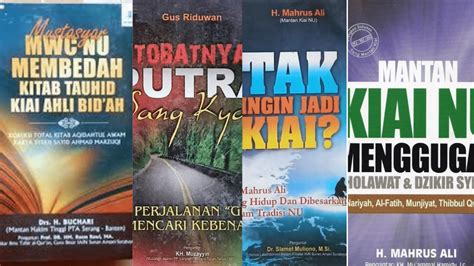 Cerita ini diawali ramadhan lalu.ketika suatu malam hari, setelah merasakan beratnya menahan nafsu pada siang. Buku-buku yang Menghakimi Ritual Nahdliyyin | Arrahim.ID