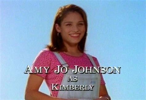 Amy Jo Johnson As The Pink Ranger Kimberly Hart Amy Jo Johnson Pink