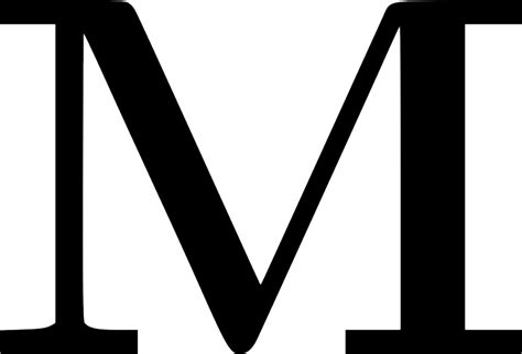 Letter M Png