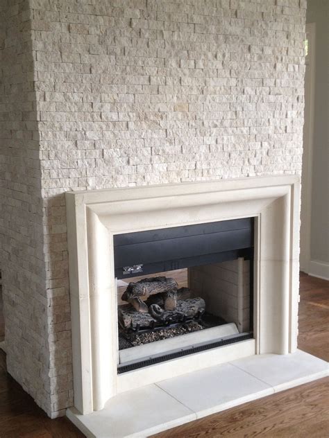 F 14 2550 With Images Stone Fireplace Surround Stone