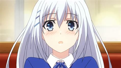 Tobiichi Origami Date A Live Long Hair White Hair Anime Anime Girls Anime Screenshot Artwork