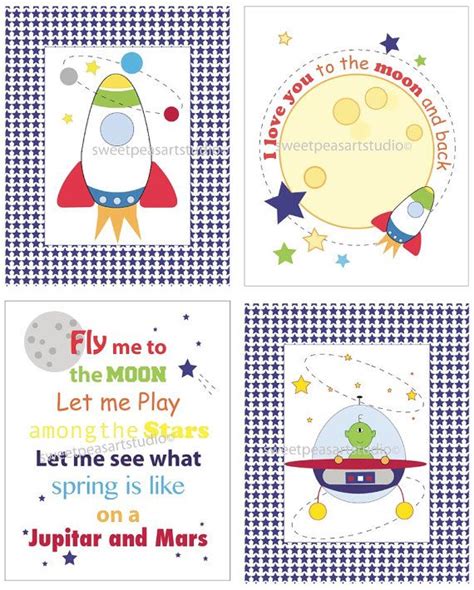 Check spelling or type a new query. Rocket Ship Outer space Alien Mod Quotes for Kids Wall Bedding Decor (With images) | Space theme ...