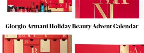 Giorgio Armani Holiday 2020 Beauty Advent Calendar Beautyvelle