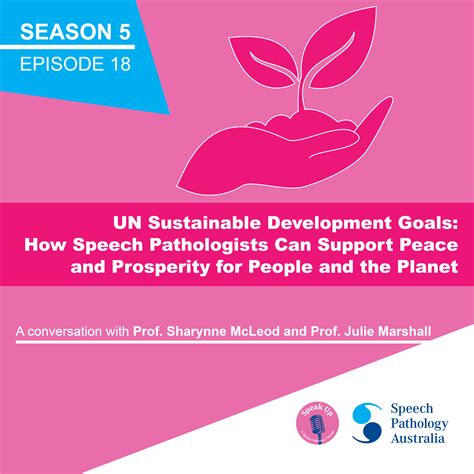 Speaking my languages: SDGs podcast for Speech Pathology Australia