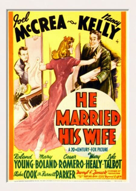 Movie Covers He Married His Wife He Married His Wife By Del Ruth Roy