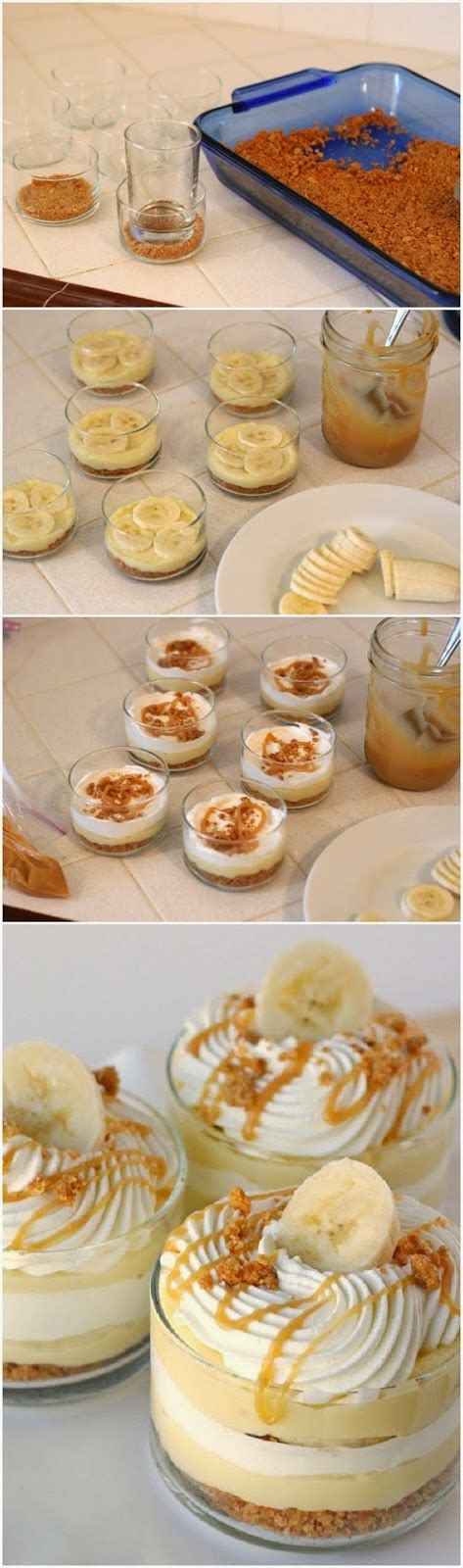 How To Make Banana Caramel Cream Dessert My Recipes