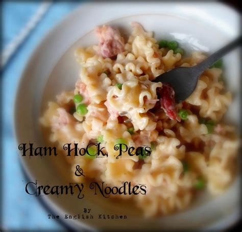 This link is to an external site that may or may not meet accessibility guidelines. Ham Hock, Peas & Creamy Noodles | Ham hock, Ham, Beef recipes