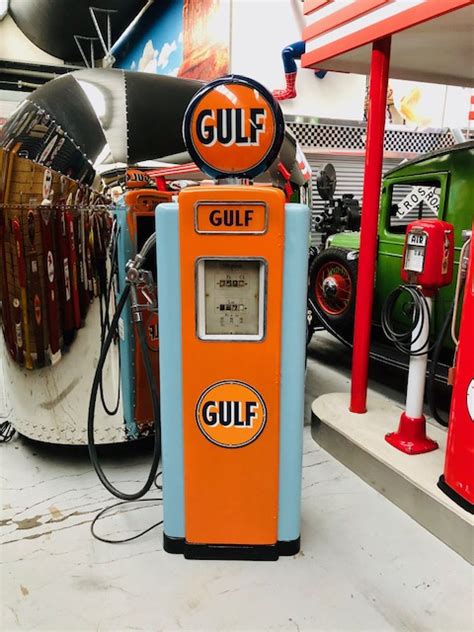 Gulf Wayne 70 Gas Pump Stefvintagestore