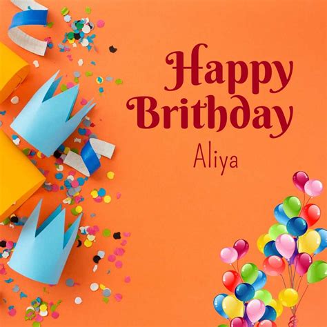 100 Hd Happy Birthday Aliya Cake Images And Shayari