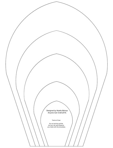 You can also visit flower paper templates. Oval Flower Petals Template Download Printable PDF ...