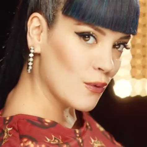 watch lily allen debuts incredible hard out here single with new video
