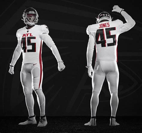 Back In Black A Brief Look At Atlanta Falcons Uniforms Throughout The