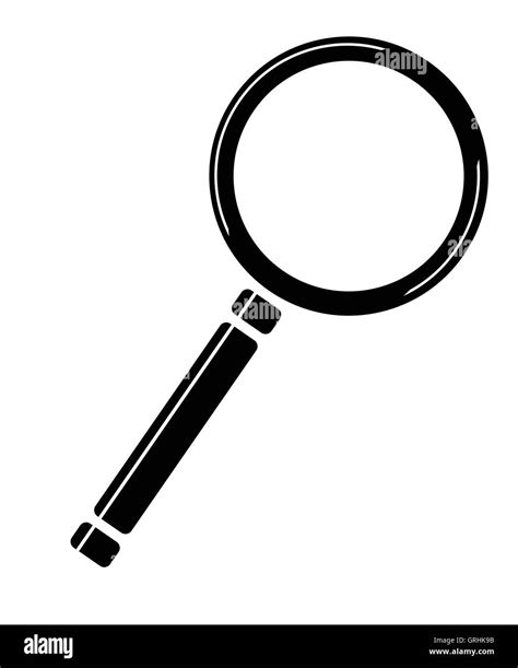 Magnifying Glass Cartoon Stock Vector Image And Art Alamy