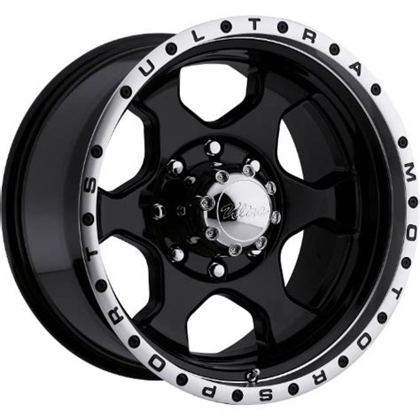 Ultra Rogue 17 Black Wheel Rim 8x170 With A 19mm Offset And A 130 Hub
