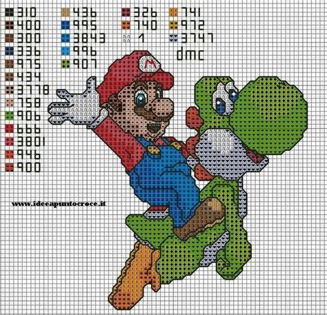 Super Mario Cross Stitch Patterns