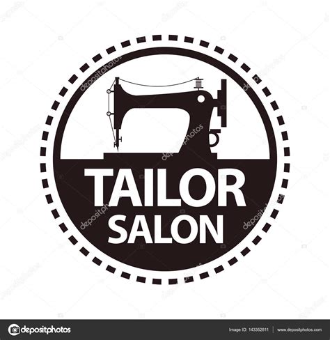 Tailor Shop Icon Template — Stock Vector © Sonulkaster 143352811