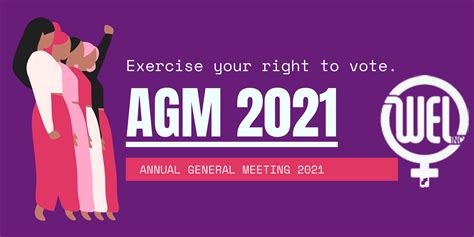 2021 Annual General Meeting Womens Electoral Lobby