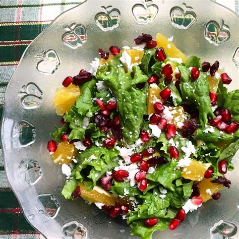 Pomegranate Feta Salad With Oranges Recipe Dietetic Directions