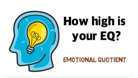 How High Is Your Eq Emotional Quotient Interesting Psychological