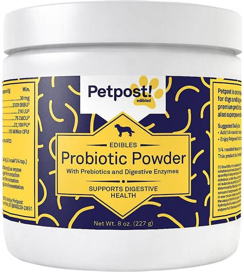 Petpost Probiotic Powder With Prebiotics And Digestive Enzymes For Dogs