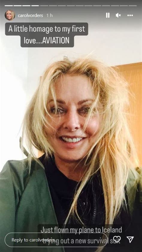 Carol Vorderman Puts On Eye Popping Display In Suit As She Teases Top Gun Premiere Outfit