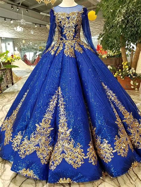 Get Royal Blue And Gold Wedding Dresses Pics Fieldbootsgetitnow