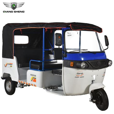 Best Open Type Tuk Tuk E Rickshaw For Sale Passenger Transportation Electric Tricycle Bajaj Auto
