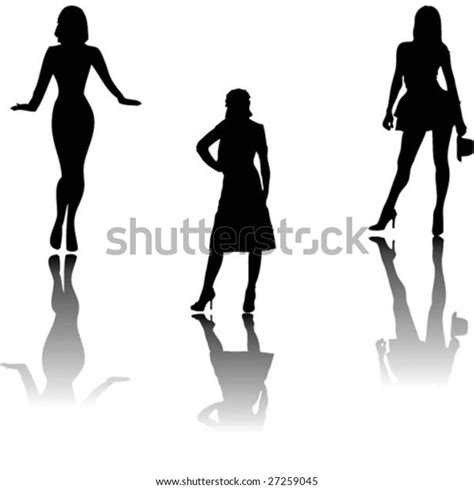 Beautiful Sexy Girls Stock Vector Royalty Free 27259045 Shutterstock