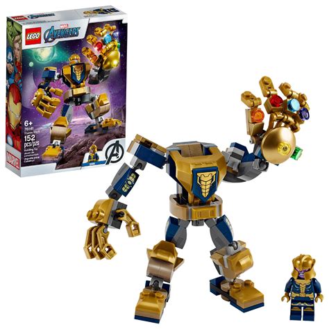 Lego Marvel Avengers Thanos Mech 76141 Action Building Toy With Thanos