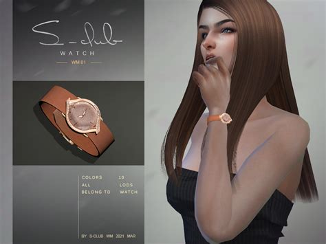 The Sims Resource S Club Ts4 Wm Watch 202101