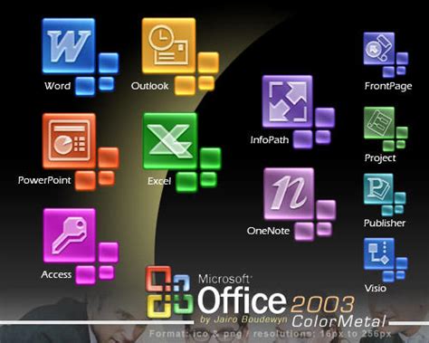 Ms Office 2003 Icons 30 By Weboso On Deviantart