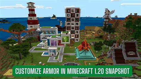 How To Customize Armor In Minecraft 120 Snapshot