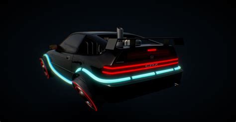 Hover Car 3d Model Speed Cgtrader