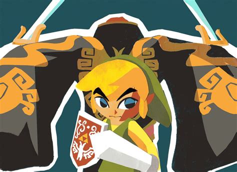 The Wind Waker Link Vs Ganondorf Link The Legend Of Zelda