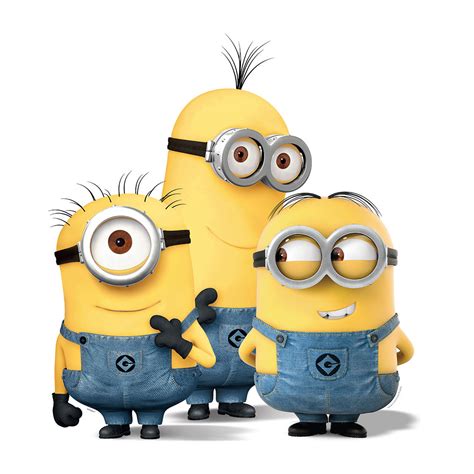 Stuart Kevin And Dave Minions Despicable Me Cardboard Cutout Standee