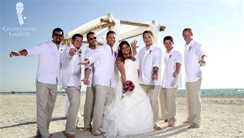 Formal Beach Wedding Attire For Male Guests Unconventional But