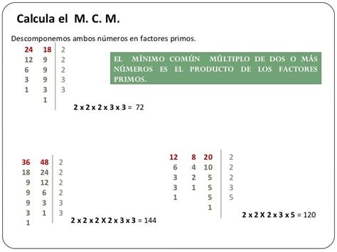 M.c.m