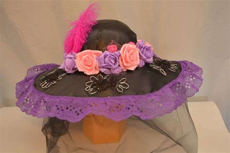 Sombrero Catrina Día Muertos Disfraz Hallowen Adulta 155 00 En Mercado Libre