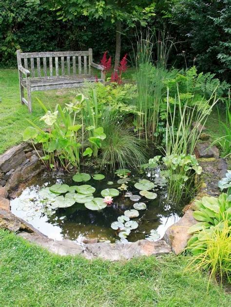 Awesome Backyard Ponds And Water Garden Landscaping Ideas Gladecor Com Ponds For Small
