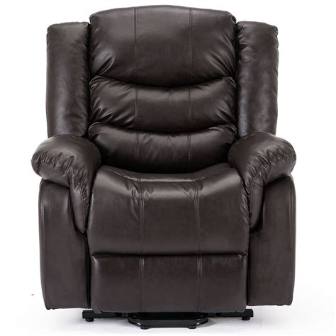 During the 90s, people used to take the lives of. SEATTLE ELECTRIC RISE REAL LEATHER RECLINER ARMCHAIR SOFA ...