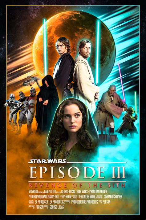 Artstation Star Wars Revenge Of The Sith Poster Redesign