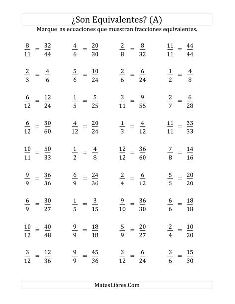 Imágenes De Fracciones Equivalentes Imágenes